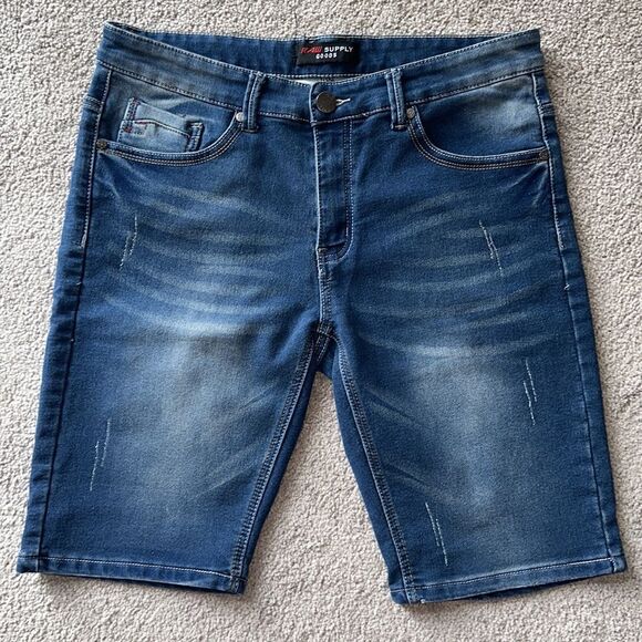 Raw Supply Goods Distressed Jean Shorts! - Picture 6 of 10